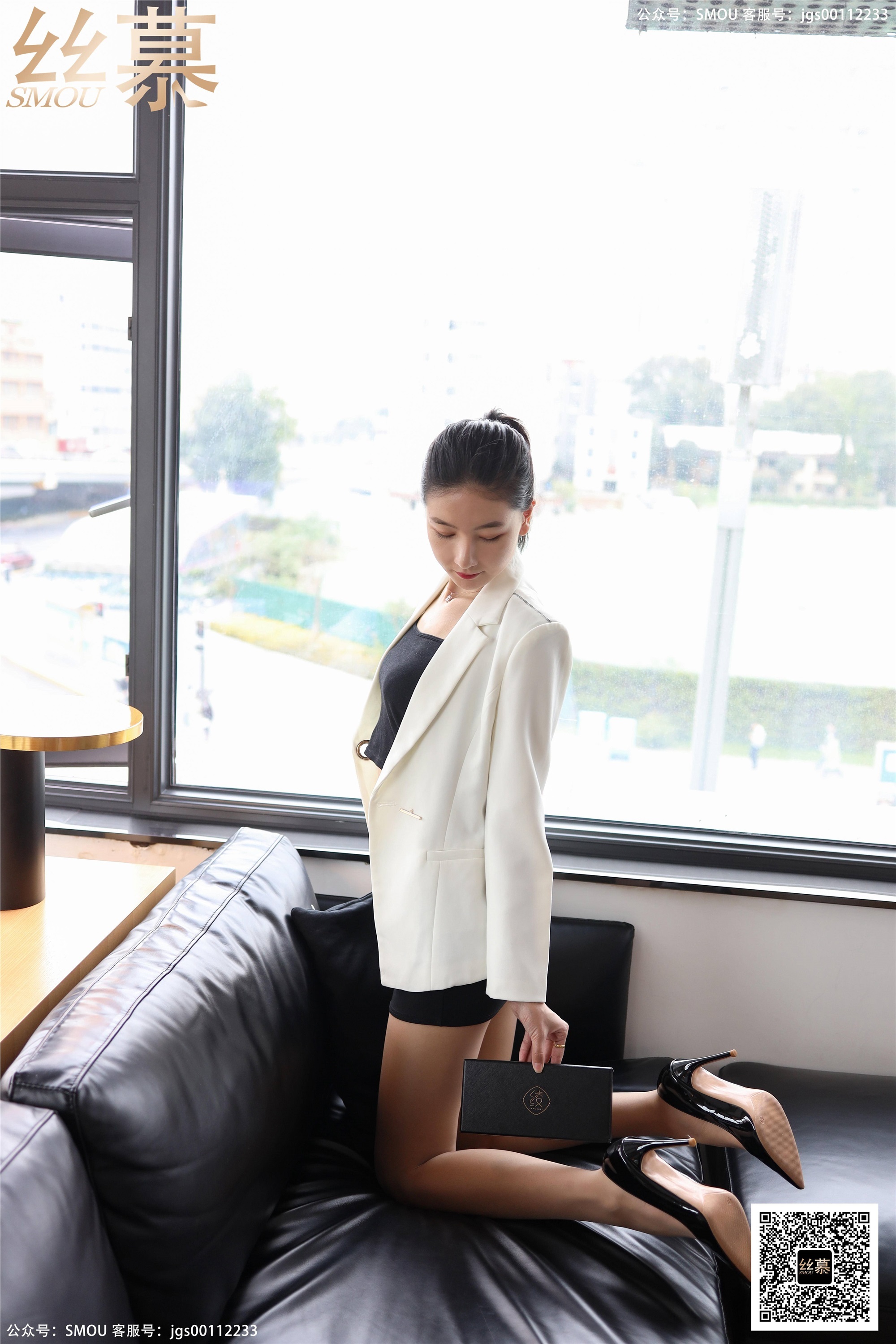 丝慕写真 SM441 天天一元 模特：茗茗《绫超薄连裤袜》